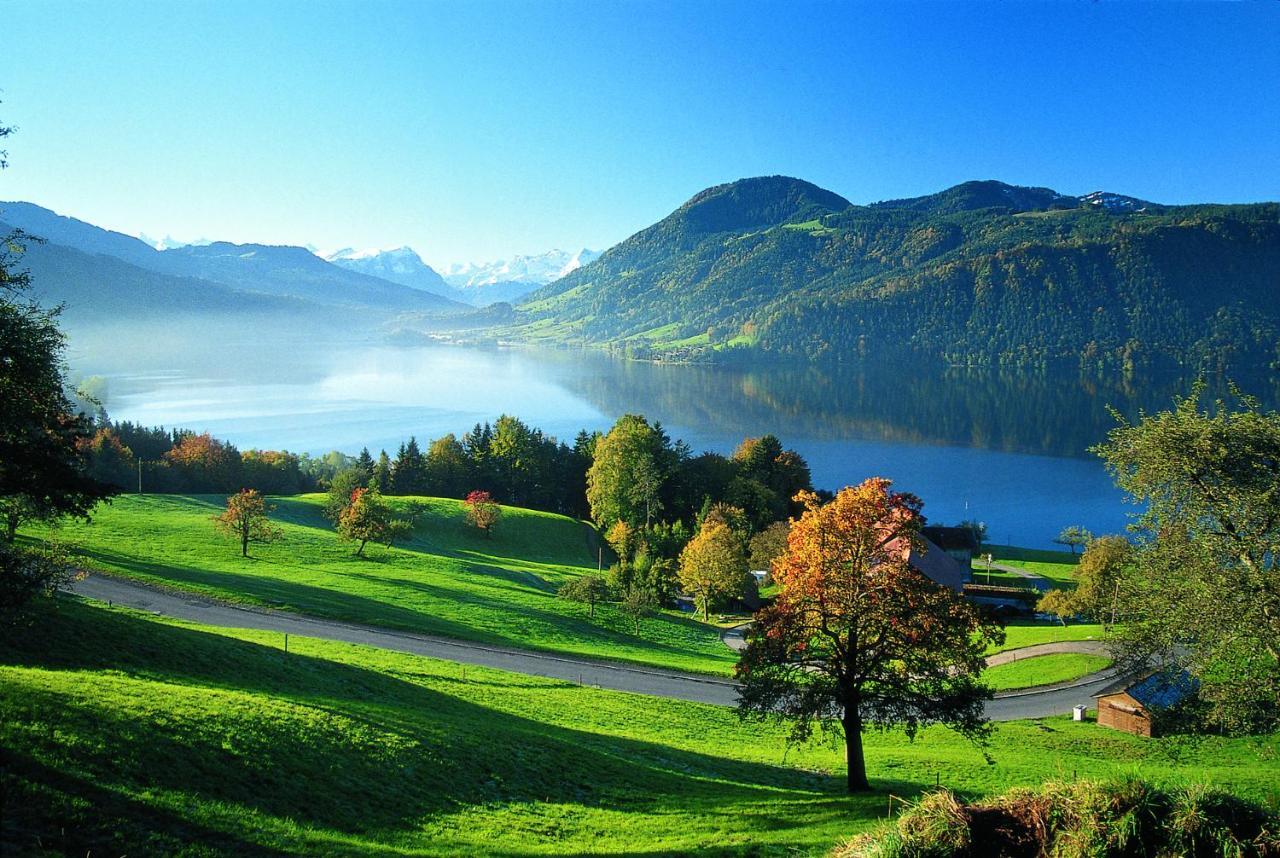 Seminarhotel Am Aegerisee Unterägeri Dış mekan fotoğraf
